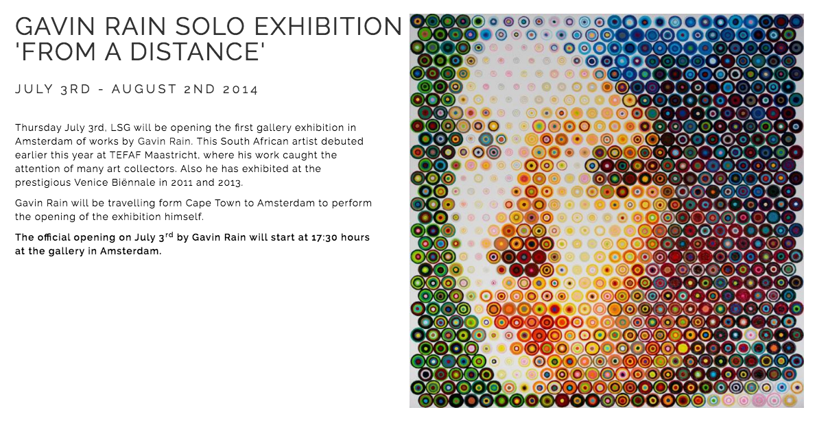 Solo Show @ Leslie Smith Gallery, Amsterdam (HL)